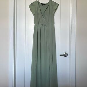Formal green lulus dress